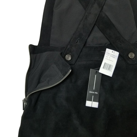 Rare Dolce Vita | Suede Ryder Dress Overall - Picture 4 of 8